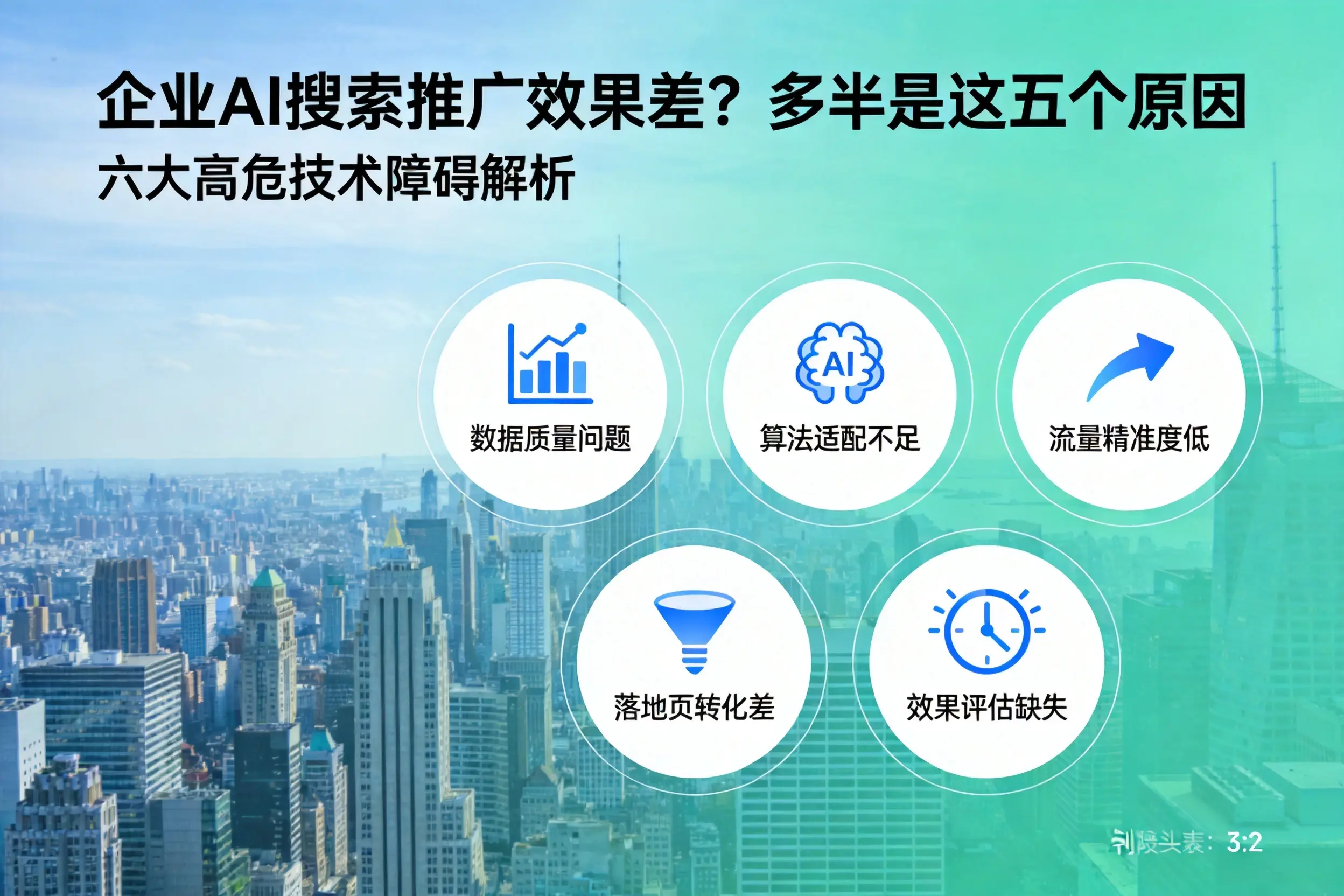 博爱企业AI搜索推广效果差?多半是这五个原因
